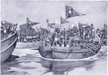 Le dernier succès de Mahmud de Ghazni 1026 AD